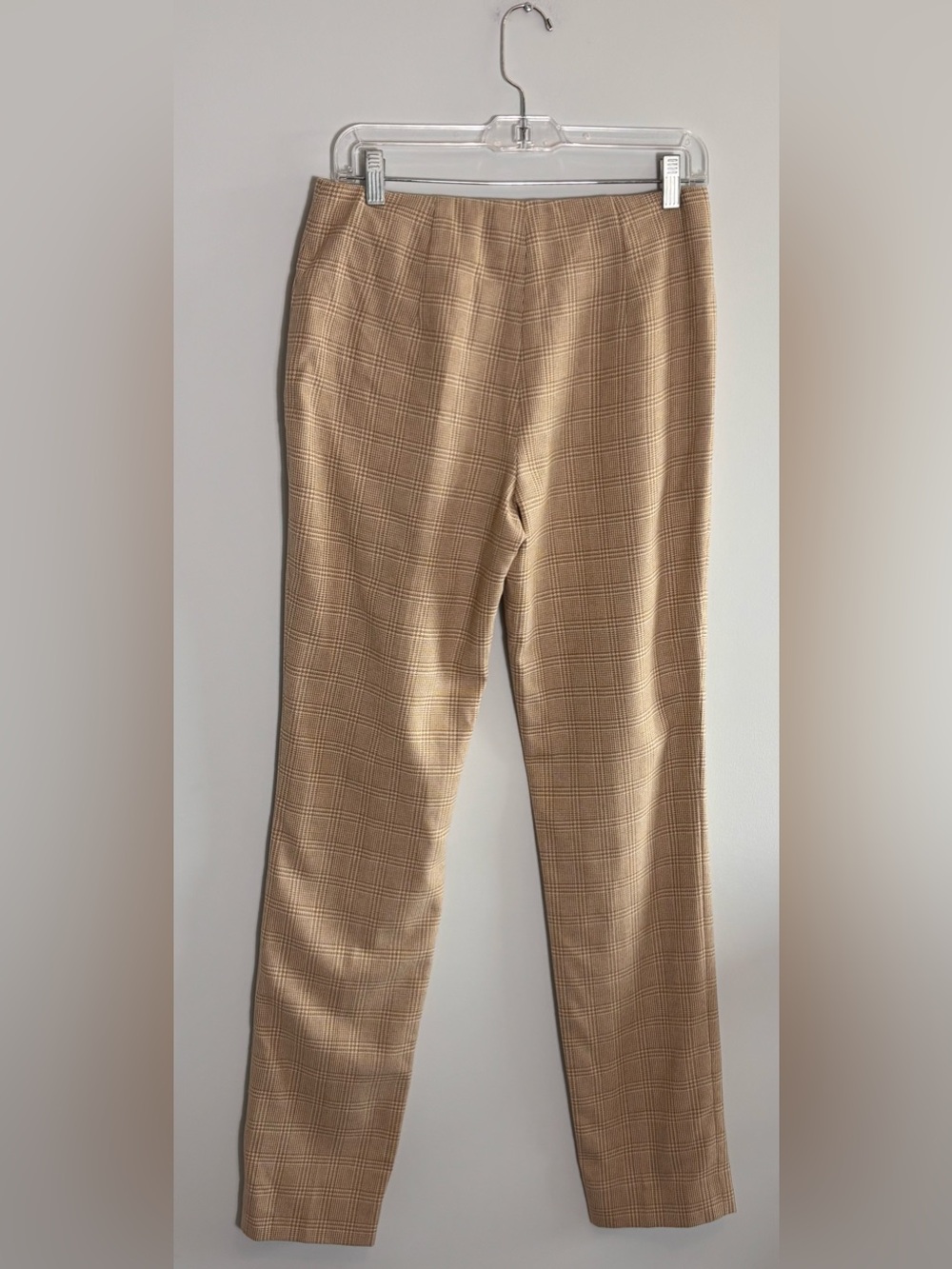 Ralph Lauren Purple Label Simone Pant Wool Plaid Trousers Made In USA - Picture 2 of 4
